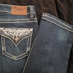Adiktd Starlight Bootcut Jeans